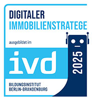 Siegel Digitaler Immobilienstratege ausgebildet im ivd