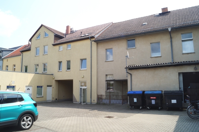 Gebäudeansicht vom Innenhof