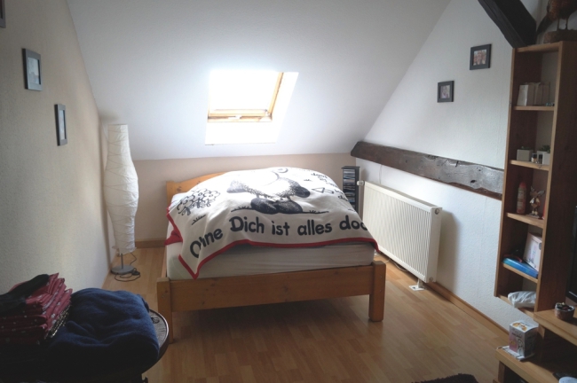 Zimmer im Dachgeschoss