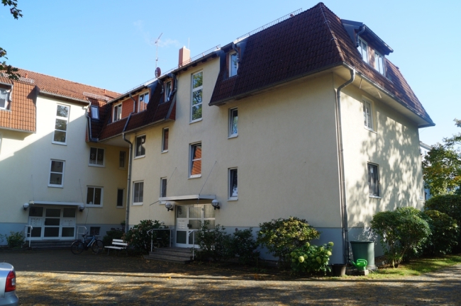 Rückansicht Wohnanlage