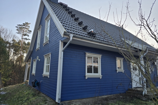 Ostseite Hausansicht