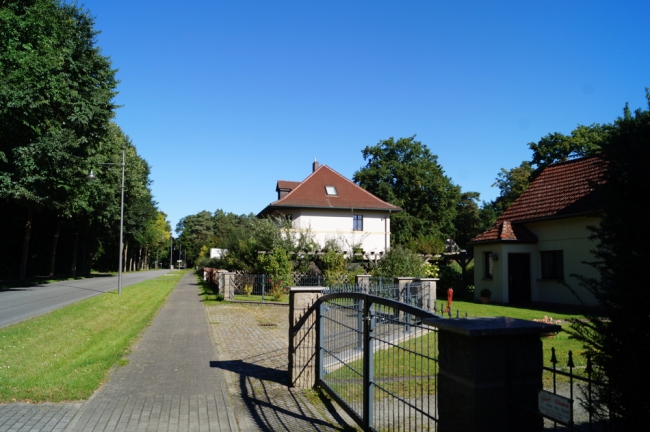 Anliegerstraße Richtung Fürstenwalde