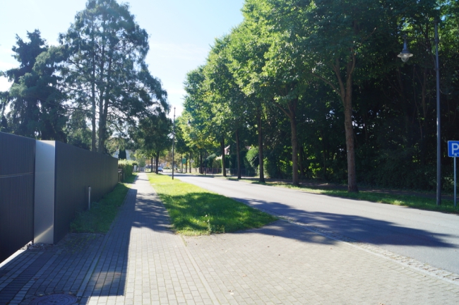 Anliegerstraße Richtung Bad Saarow